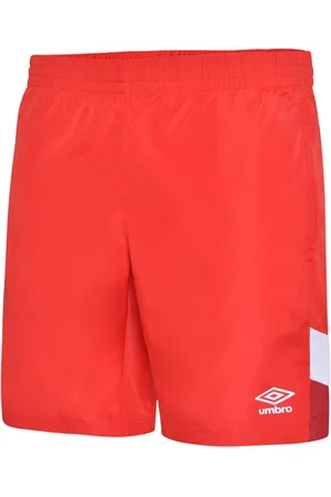 Umbro Childrens Unisex Childrens/Kids Training Shorts (Vermillion/Chilli Red/Brilliant White) - - Size 11-12Y