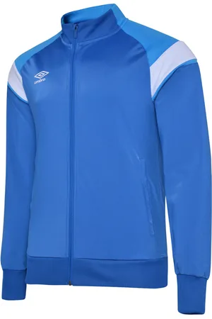 Umbro Childrens Unisex Childrens/Kids Knitted Jacket (Royal Blue/Ibiza Blue/Brilliant White) - - Size 7-8Y