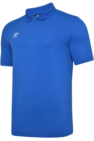 Umbro Boys Essential Polo Shirt (Royal Blue/White) - - Size 7-8Y