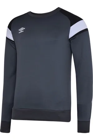Umbro Childrens Unisex Childrens/Kids Fleece Sweatshirt (Carbon/Black/Brilliant White) - - Size 11-12Y