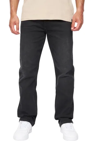 Duck and Cover Mens Janstar Straight Leg Jeans ( Wash) - Size 36 Regular
