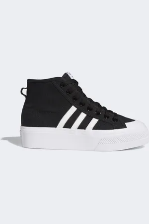 adidas Unisex Nizza Platform Mid Shoes - - Size UK 7