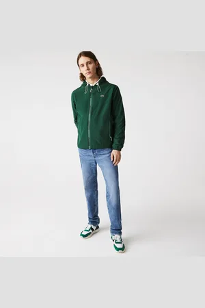 Lacoste Mens Water-Resistant Bomber Jacket in - Size Small/Medium