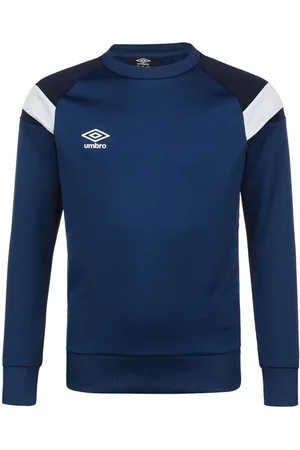 Umbro Childrens Unisex Childrens/Kids Fleece Sweatshirt ( /Peacoat/Brilliant White) - Size 9-10Y