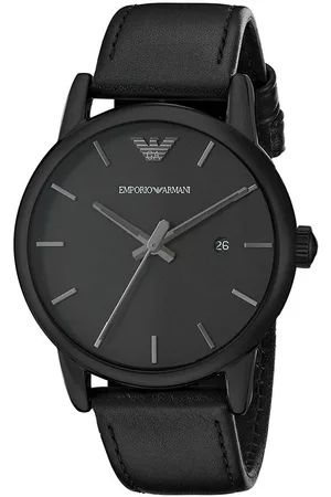 Emporio Armani Luigi Mens Watch AR1732 Leather (archived) - One Size