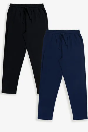 Threadbare Mens 2-Pack Popcorn Textured Cotton Lounge Pants - - Size X-Large