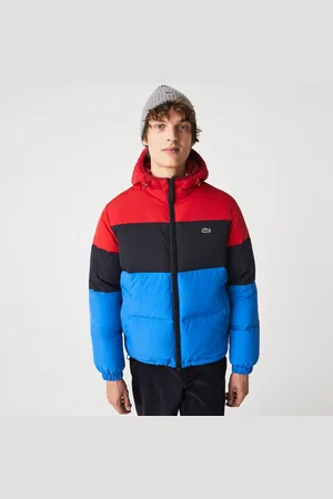Lacoste Mens Lightweight Water-Resistant Puffer Jacket in - Size Small