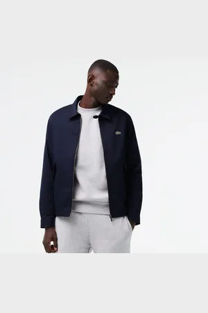 Lacoste Mens Gabardine Zip-Up Jacket in - Size L/XL