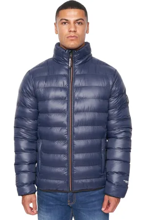 Duck and Cover Mens Shemmy 2 Layer Quilted Jacket - Size Small