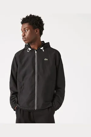 Lacoste Mens Water-Resistant Bomber Jacket in - Size L/XL