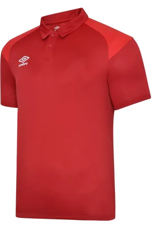 Umbro Childrens Unisex Childrens/Kids Polo Shirt (Chilli Red/Vermillion) - - Size 7-8Y