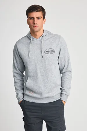 Tokyo Laundry Mens Printed Hoody With Drawcord - Size X-Large