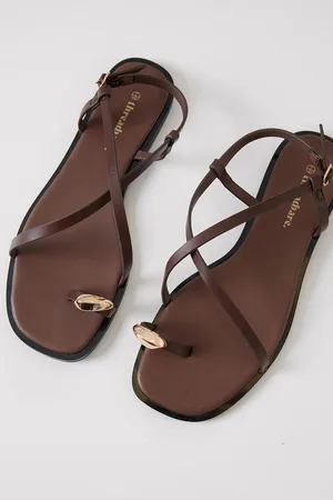 Threadbare Womens Back Strap Sandals - Size UK 7