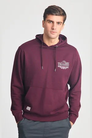Tokyo Laundry Mens Printed Hoody With Drawcord - Size X-Large
