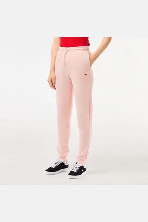 Lacoste Womens Fleece Sweatpants in Cotton - Size 14 UK