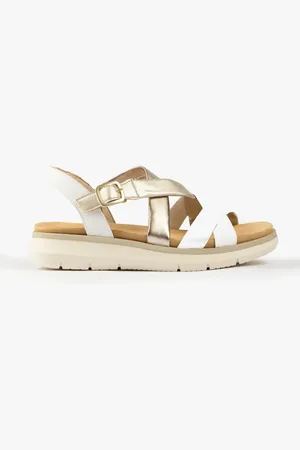 Remonte D2K53-91 Womens Sandals Metallic - - Size UK 6