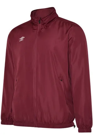 Umbro Boys Childrens/Kids Club Essential Jacket (New Claret) - - Size 7-8Y