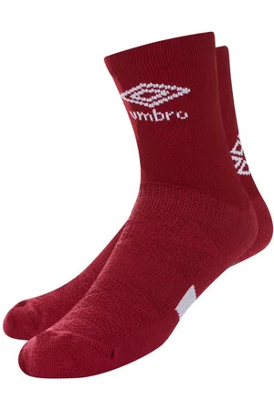 Umbro Mens Protex Gripped Ankle Socks (New Claret) - - Size UK 8-11