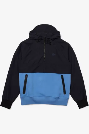 Lacoste Mens Two-Material Pullover Jacket in - Size 2XL