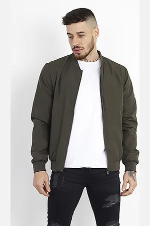 Brave Soul Mens Bomber Jacket - Size X-Large