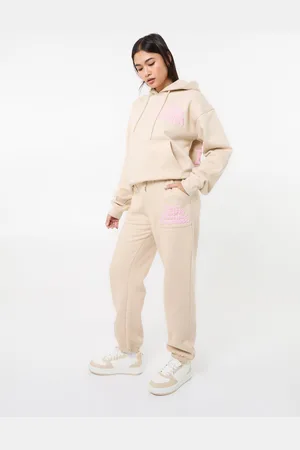 Pink Vanilla Womens Hot Girls Cuffed Joggers - - Size Medium