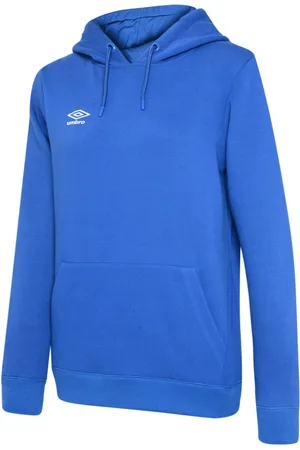 Umbro Womens/Ladies Club Leisure Hoodie (Royal Blue/White) - - Size Small