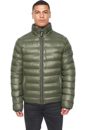 Duck and Cover Mens Shemmy 2 Layer Quilted Jacket - Size 2XL