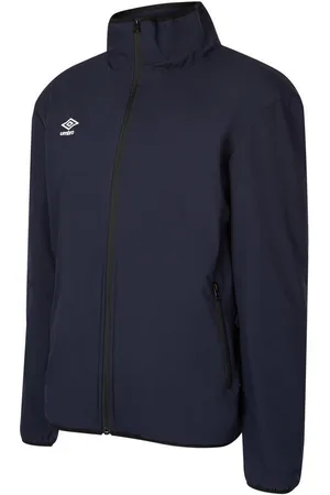 Umbro Boys Childrens/Kids Club Essential Bonded Jacket (Dark Navy/White) - - Size 11-12Y