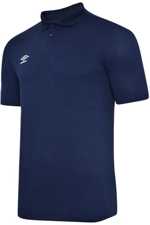 Umbro Mens Essential Polo Shirt (Dark Navy/White) - - Size 2XL