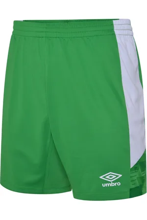 Umbro Mens Vier Shorts (Emerald/White) - - Size Medium