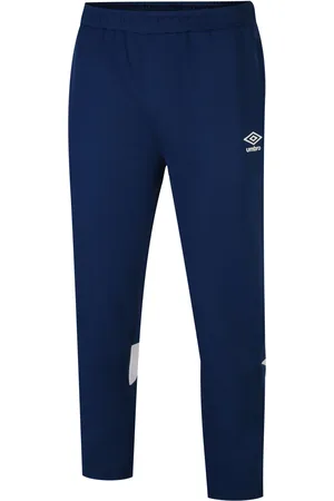 Umbro Mens Total Training Knitted Jogging Bottoms ( /White) - Size Large