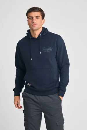 Tokyo Laundry Mens Printed Hoody With Drawcord - Size Large
