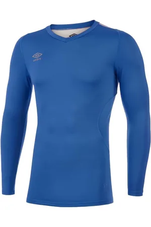 Umbro Mens Elite V Neck Base Layer Top (Royal ) - Size Medium