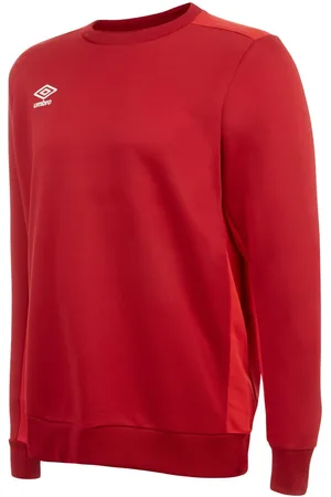 Umbro Mens Training Fleece (Jester /Vermillion) - Size X-Large