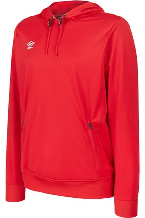 Umbro Mens Club Essential Hoodie (Vermillion) - - Size 2XL
