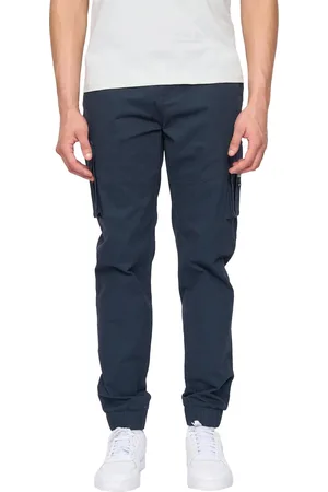 Duck and Cover Mens Chemmer Woven Jogging Bottoms - Size 36W/32L