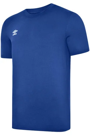 Umbro Childrens Unisex Childrens/Kids Club Leisure T-Shirt (Royal Blue/White) - Cotton - Size 9-10Y
