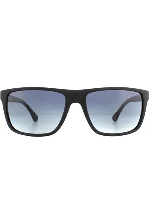 Emporio Armani Mens Sunglasses EA4033 58644L and Rubber Blue Gradient - One Size