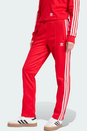 adidas Womens Montreal Track Pants - Cotton - Size 2 UK