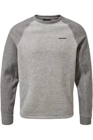 Craghoppers Mens Barker Marl Jumper (Dove Grey) - - Size Large