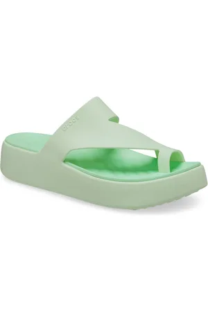 Crocs Getaway Platform Thermoplastic WoMens Jade Tint Sandals - - Size UK 8