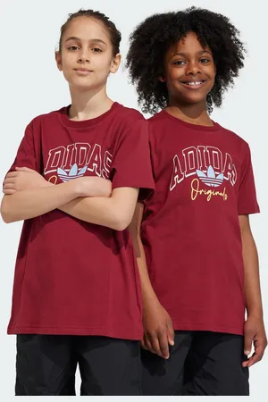 adidas Childrens Unisex Collegiate Graphic Pack BF Tee - material_cotton - Size 7-8Y