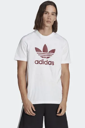 adidas Mens ADICOLOR CLASSICS TREFOIL TEE - Cotton - Size Small