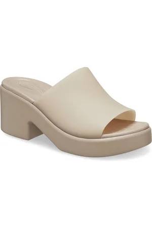 Crocs Brooklyn Slide Heel WoMens Sandals - Size UK 6
