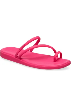 Crocs Miami Toe Loop Sandal WoMens Dragon Fruit Sandals - - Size UK 7