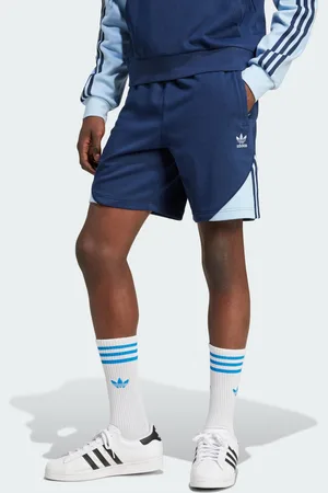 adidas Mens Colorblocked SST Shorts - Recycled Material - Size X-Large