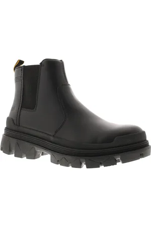 Caterpillar Mens Smart Boots Chunky Sole Pull On - Size UK 9