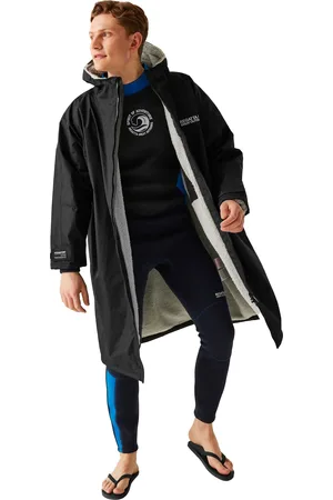 Regatta Unisex Adult Waterproof Fleece Lined Changing Robe - Size Small/Medium
