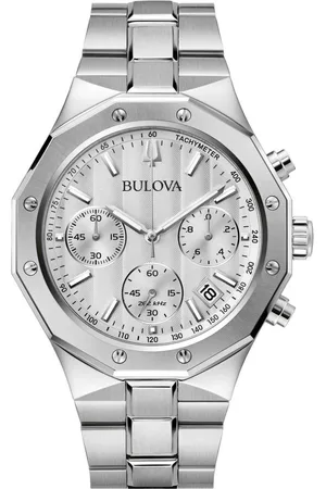 BULOVA Precisionist Mens Watch 96B408 Stainless Steel - One Size
