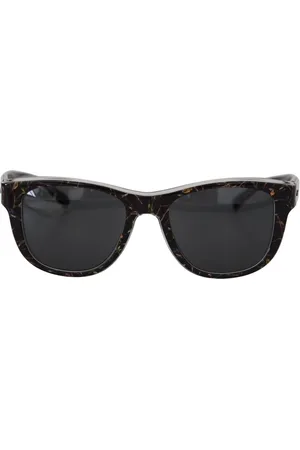 Dolce & Gabbana Womens Camouflage Acetate Sunglasses with UV400 Protection - material_Acetate - One Size